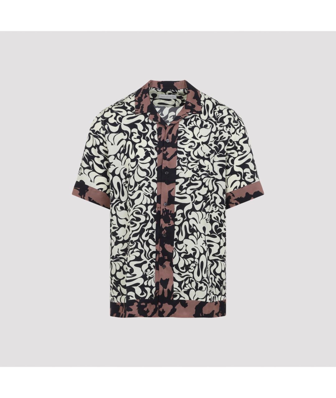 DRIES VAN NOTEN Черная кэжуал рубашка, фото 2