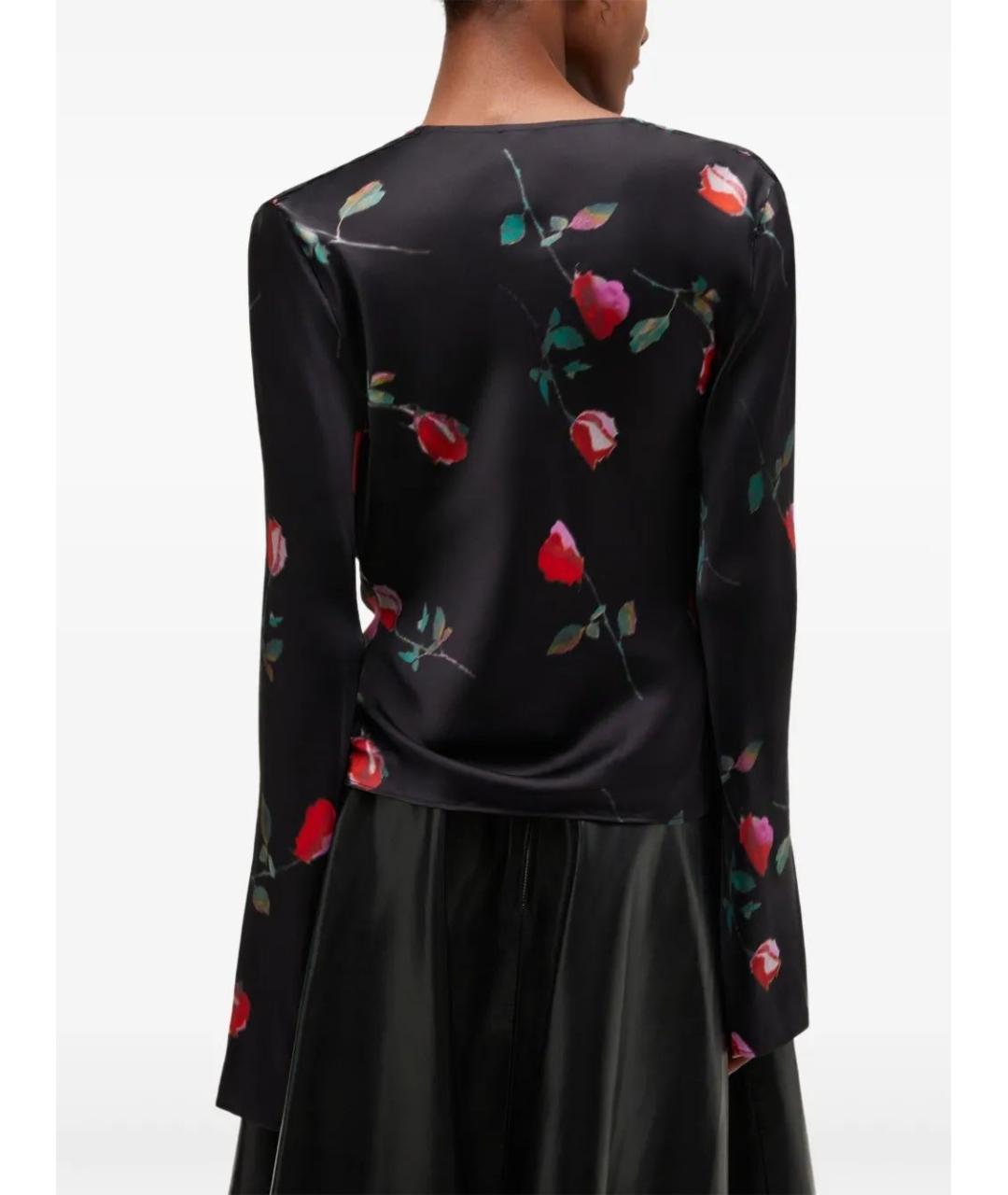 GANNI Мульти вискозная блузы, фото 4