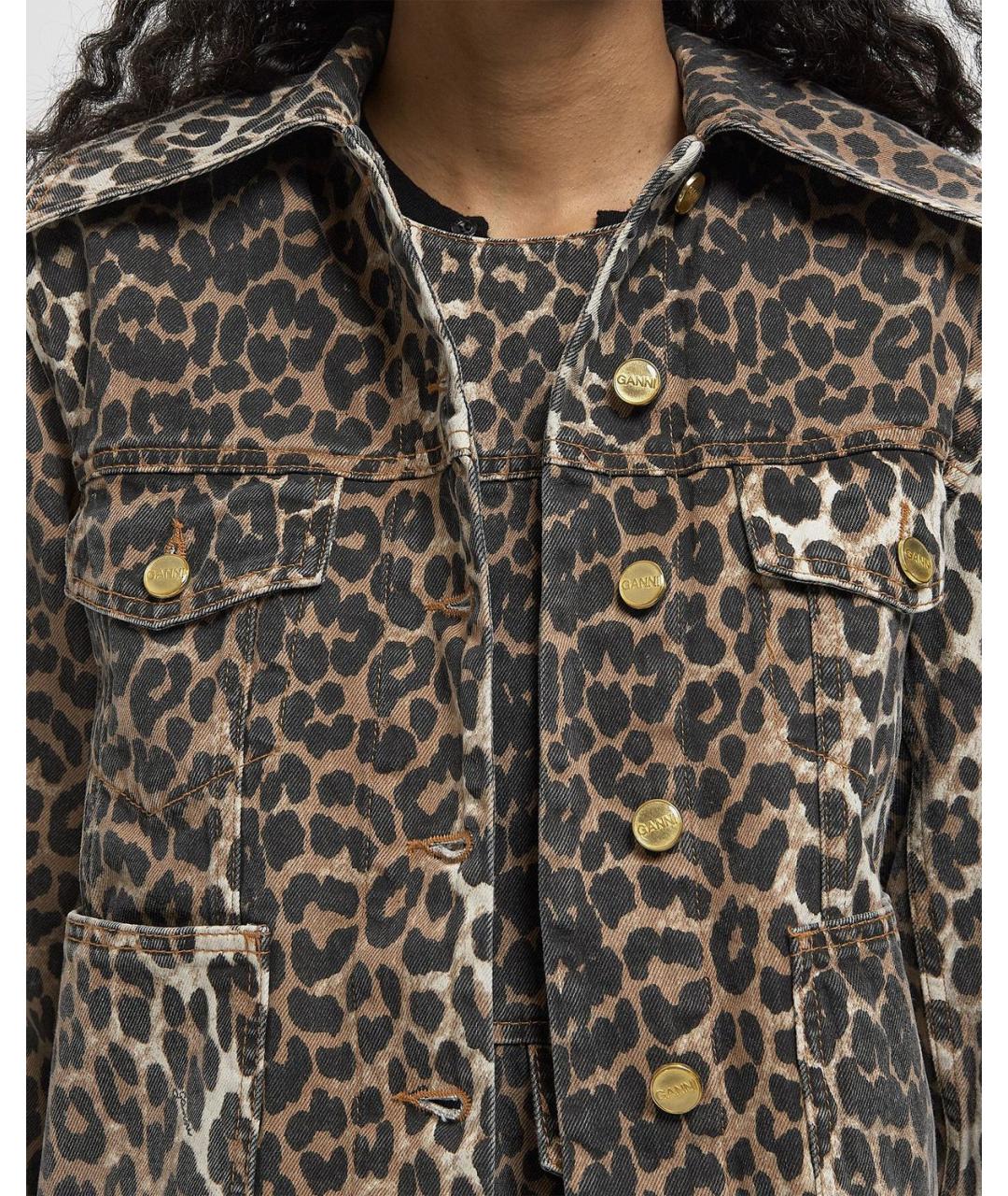 GANNI Мульти хлопковая куртка, фото 2