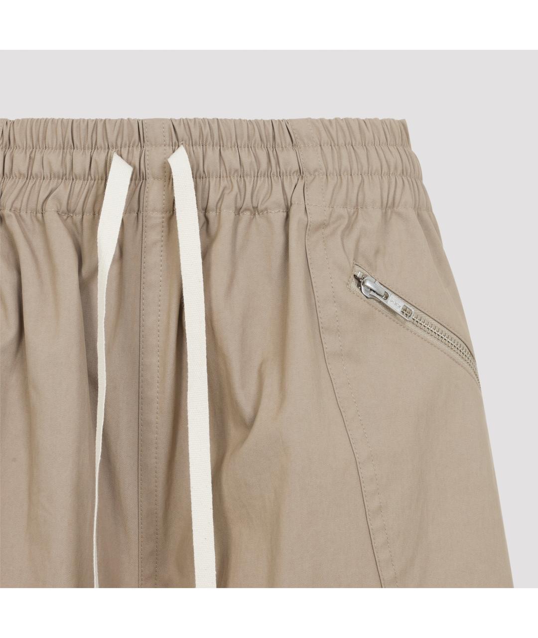 CO Бежевые хлопковые брюки широкие, фото 4