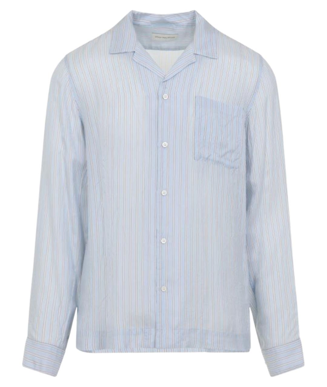 DRIES VAN NOTEN Голубая кэжуал рубашка, фото 1