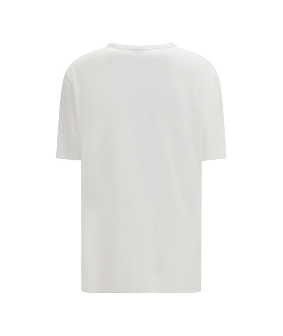 KENZO Белая хлопковая футболка, фото 2