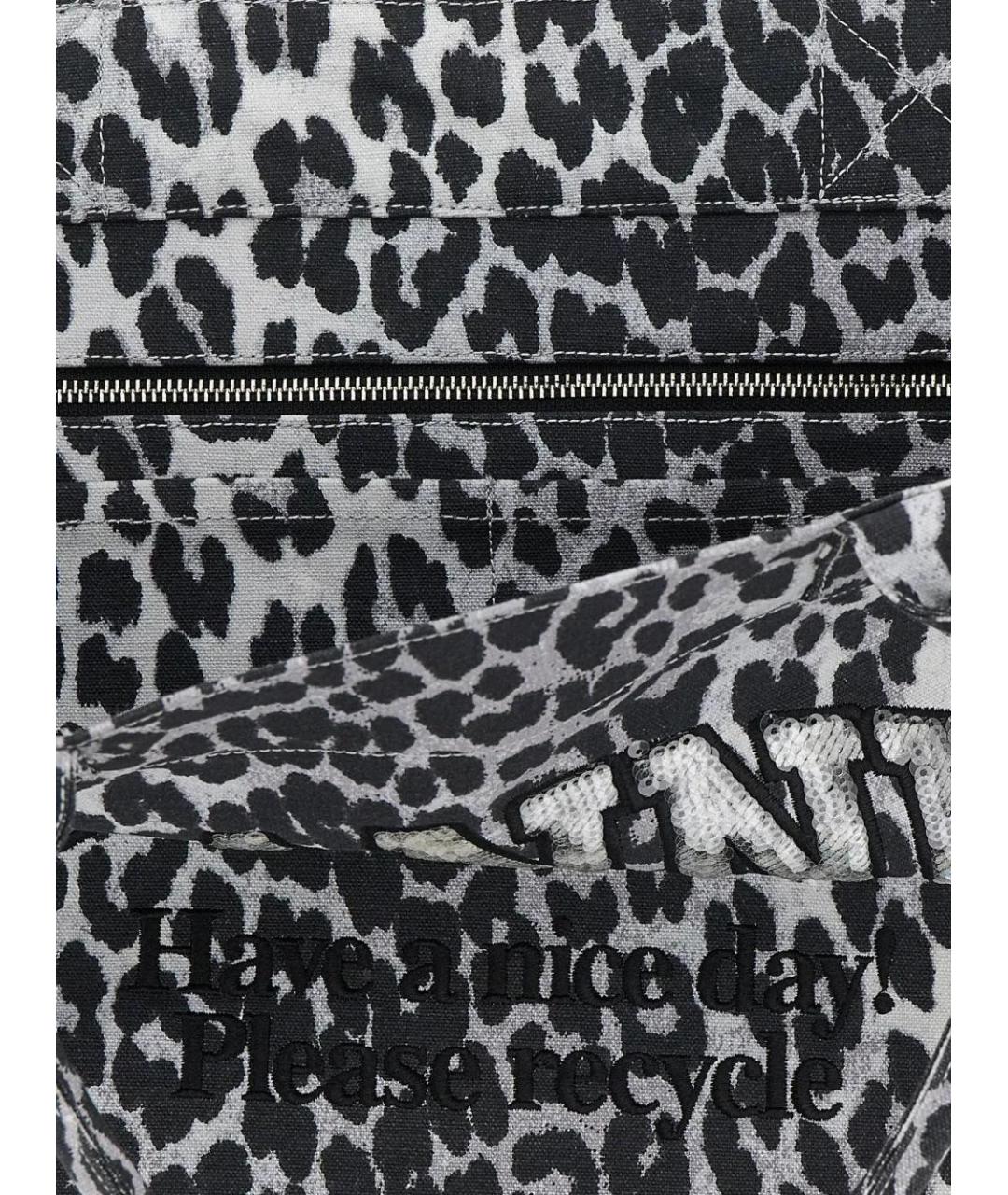 GANNI Мульти хлопковая сумка тоут, фото 4