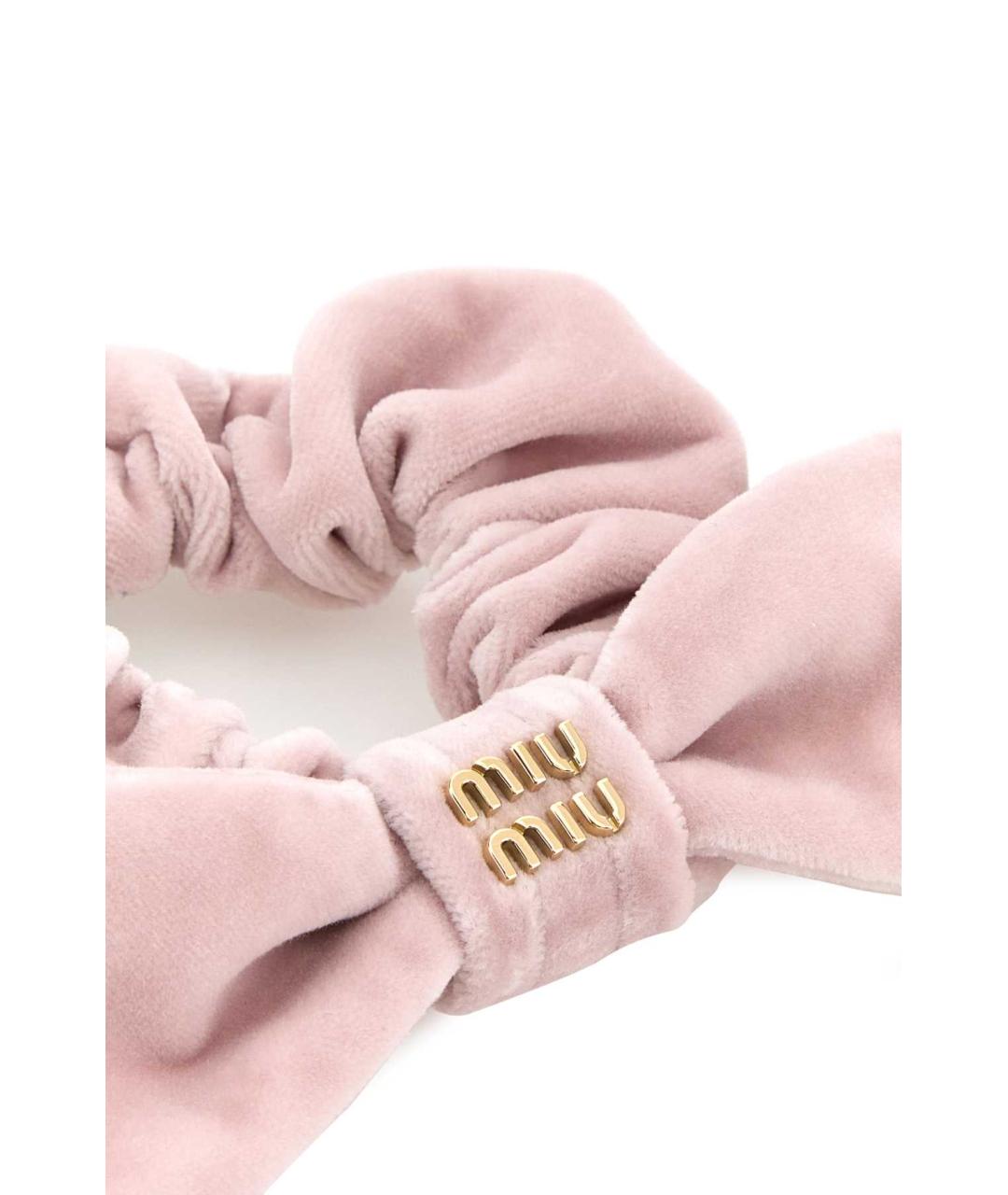MIU MIU Розовая резинка, фото 2