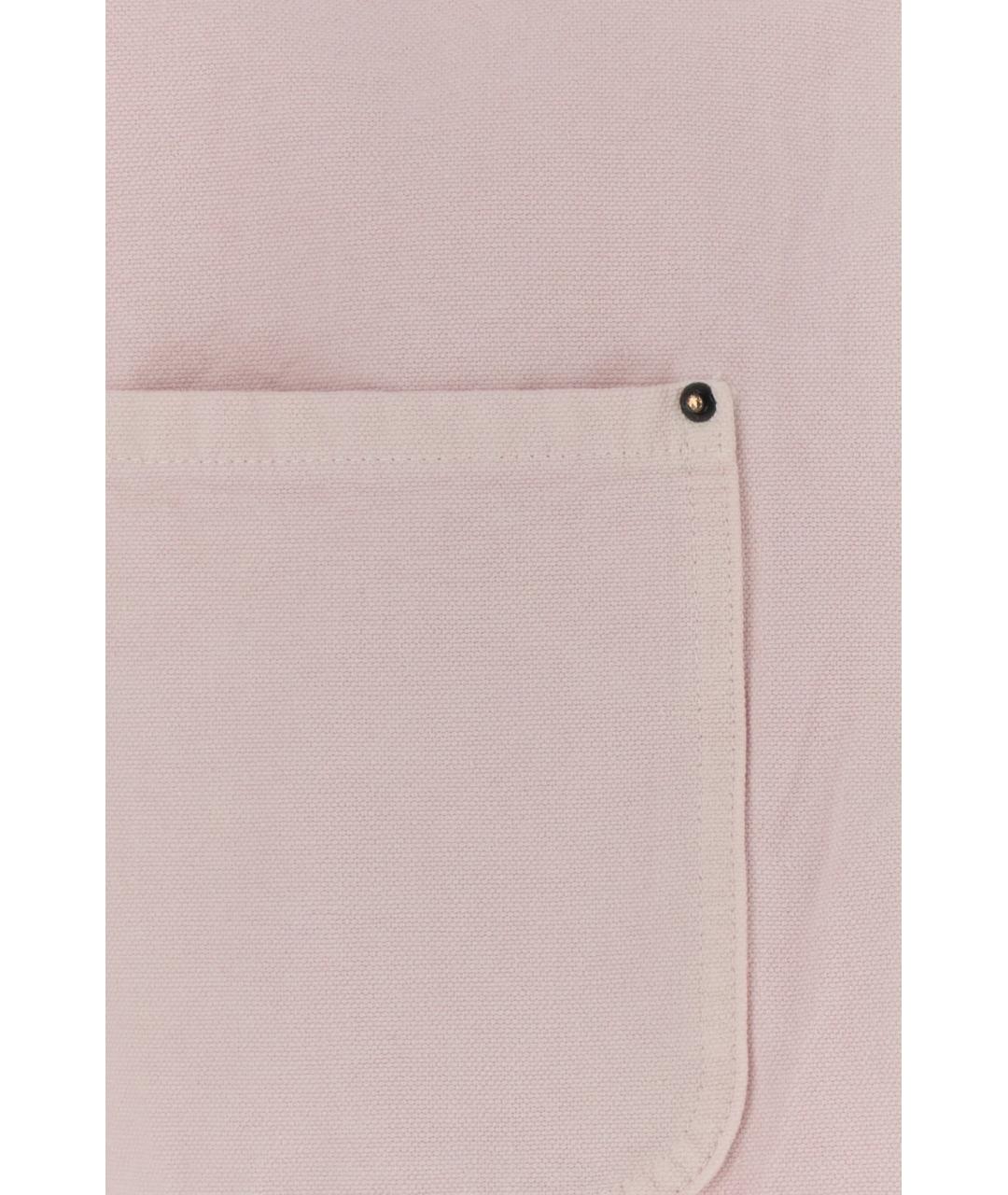 PRADA Розовая хлопковая куртка, фото 3