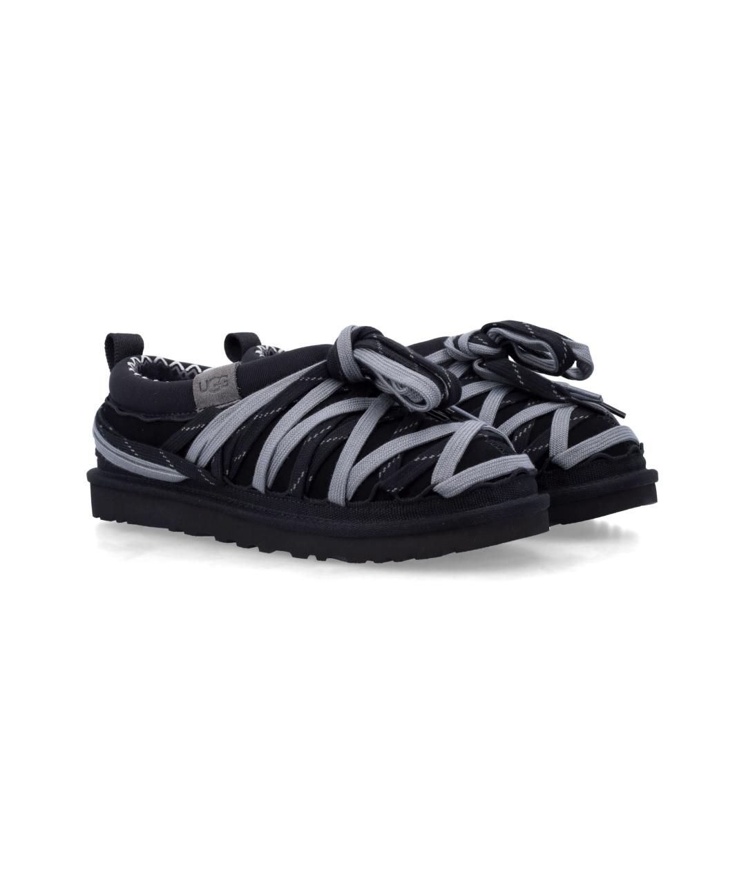 UGG AUSTRALIA Черные замшевые низкие ботинки, фото 2