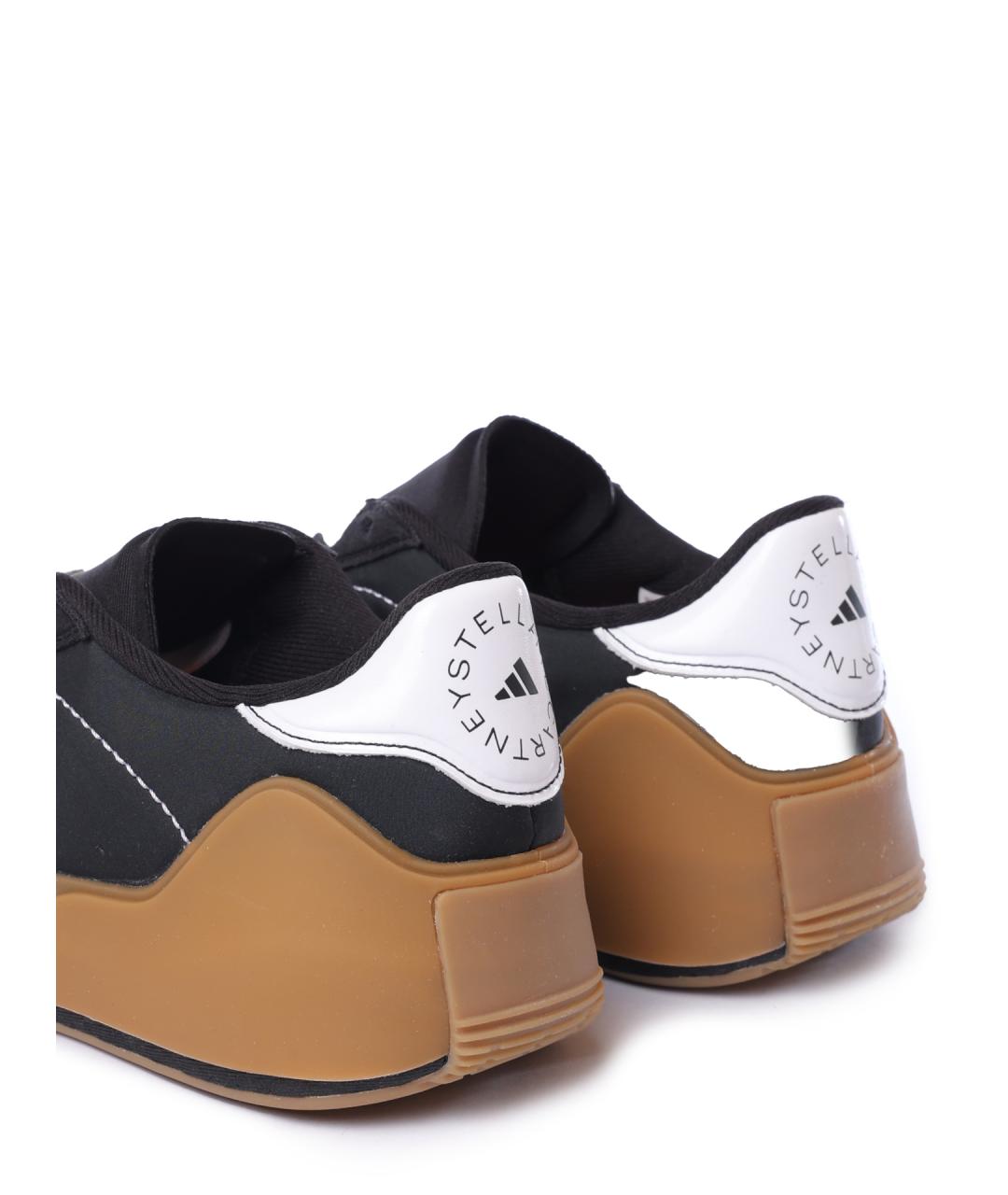 ADIDAS BY STELLA MCCARTNEY Черные текстильные кеды, фото 6