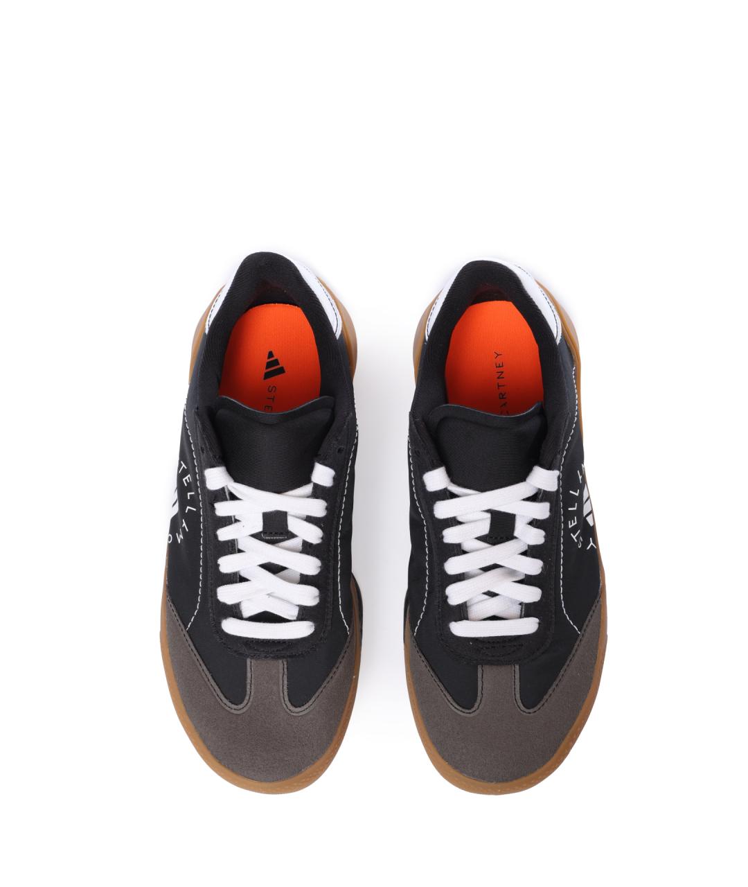 ADIDAS BY STELLA MCCARTNEY Черные текстильные кеды, фото 5