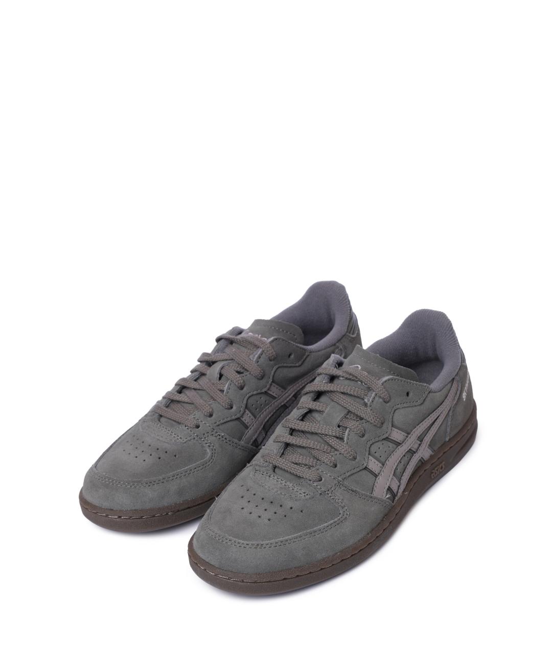 ASICS Серые замшевые кеды, фото 2