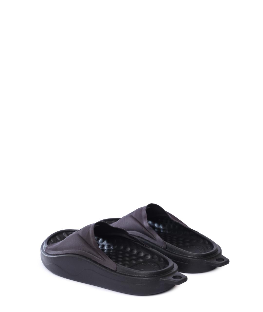 ADIDAS BY STELLA MCCARTNEY Черные шлепанцы, фото 4