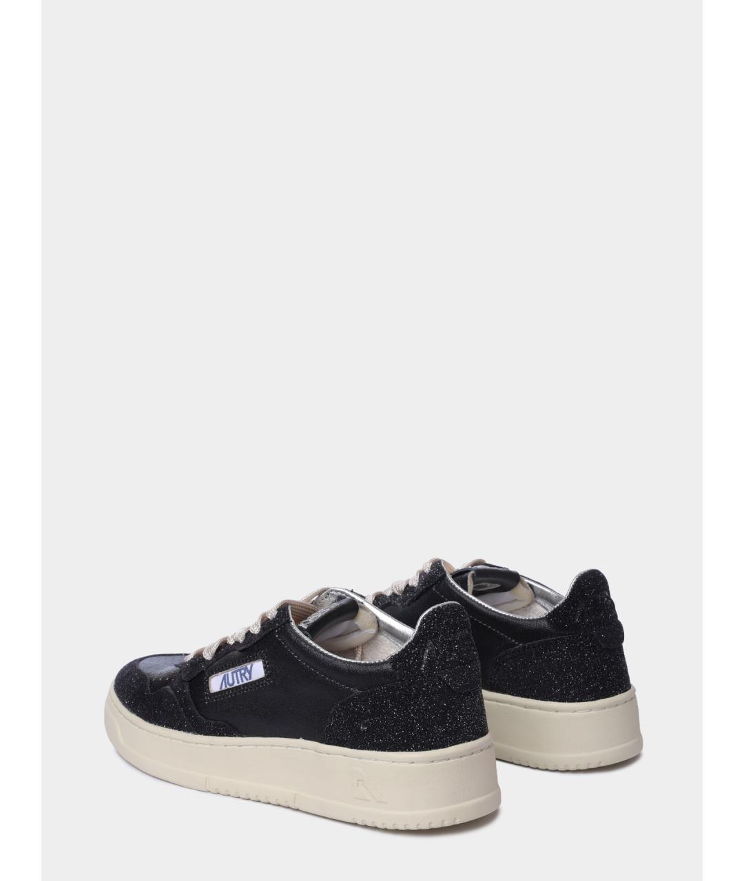 AUTRY Черные кожаные кеды, фото 5