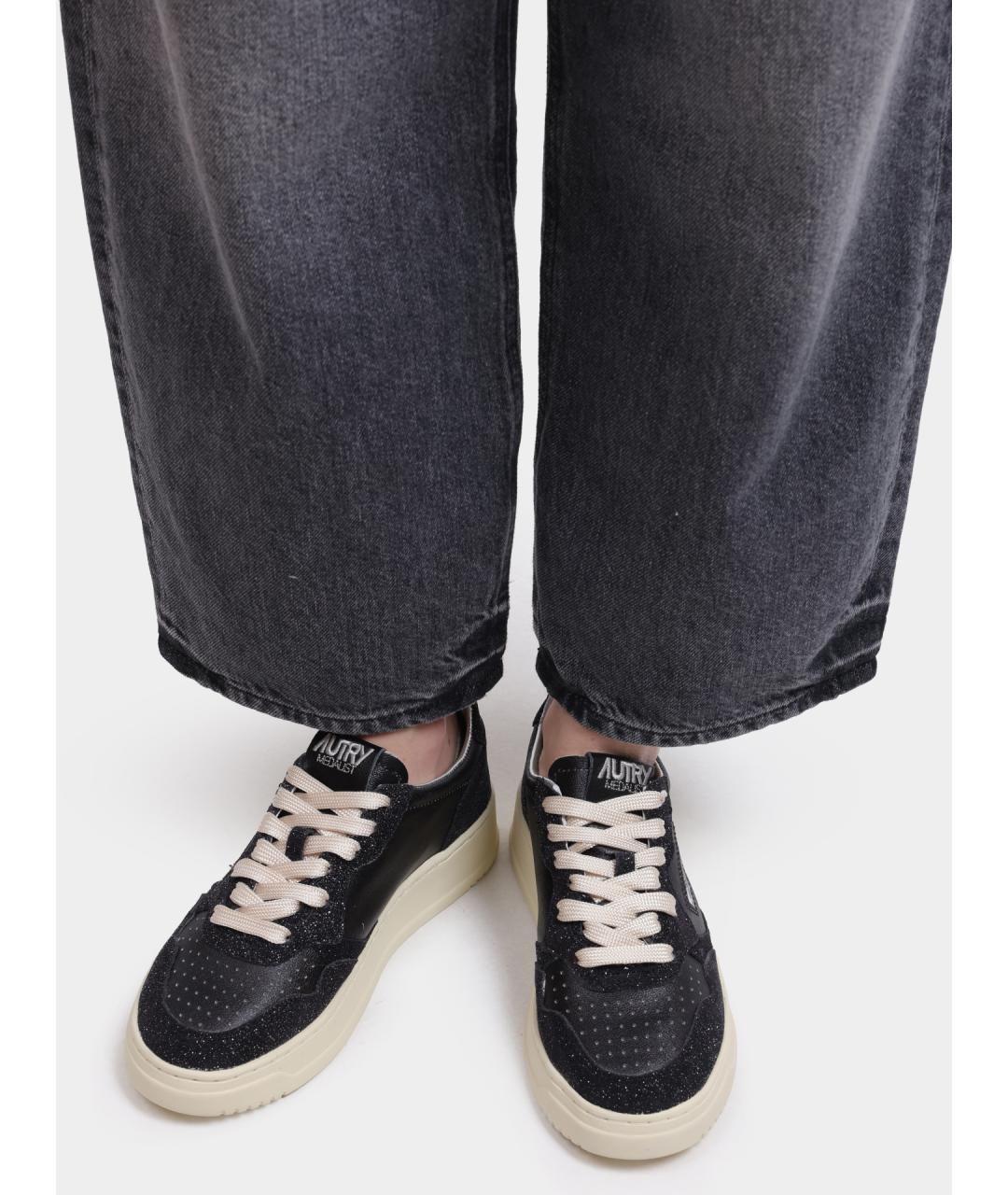 AUTRY Черные кожаные кеды, фото 6
