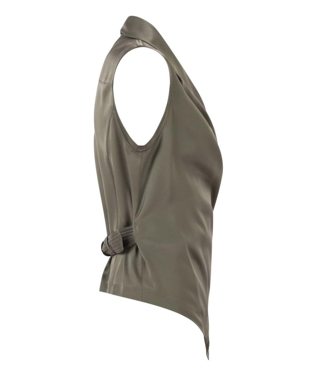 BRUNELLO CUCINELLI Мульти шелковый жилет, фото 3