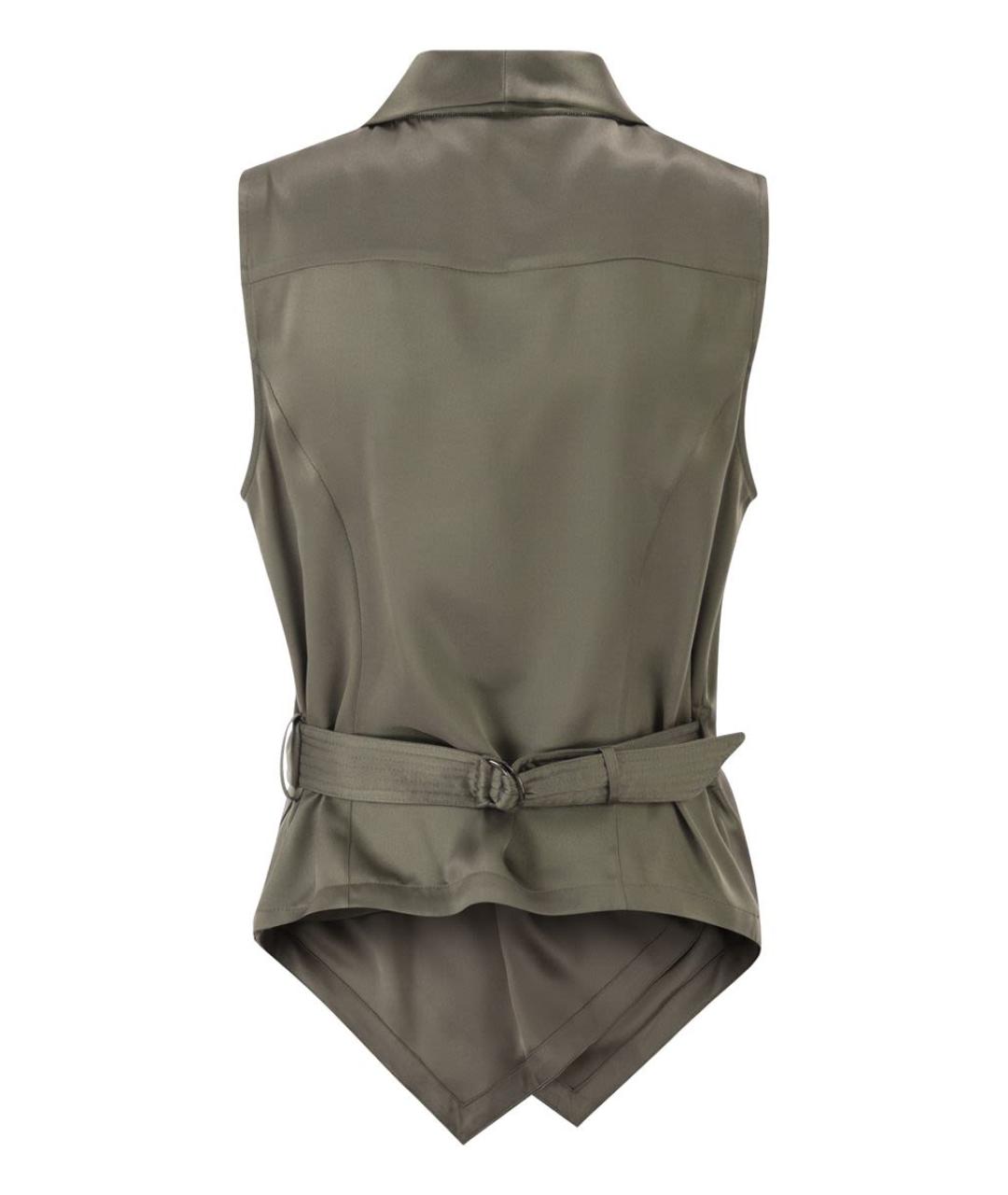 BRUNELLO CUCINELLI Мульти шелковый жилет, фото 2