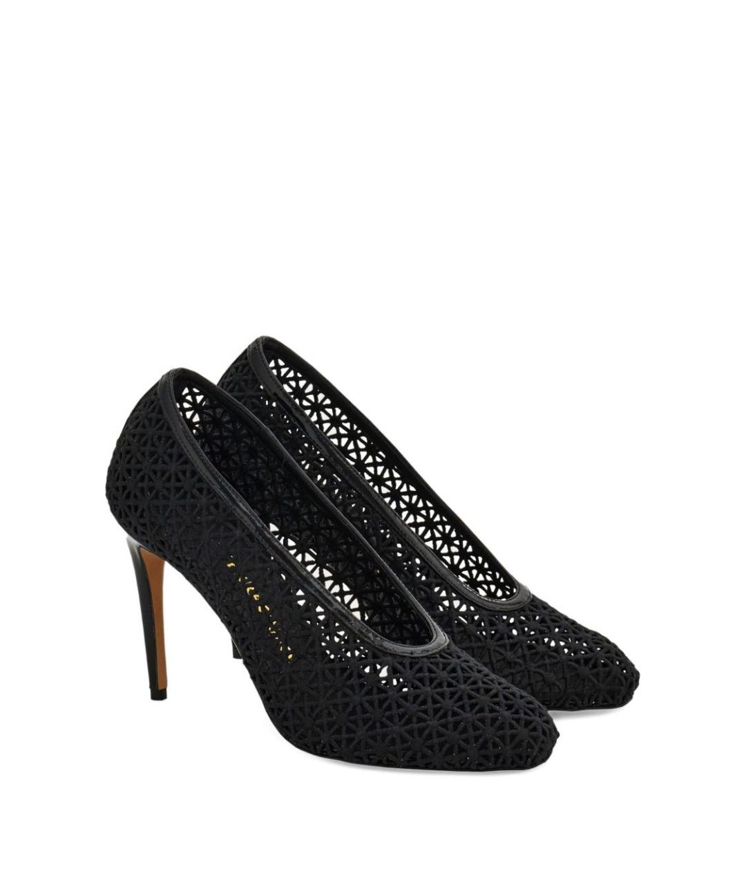 FERRAGAMO Черные текстильные туфли, фото 2