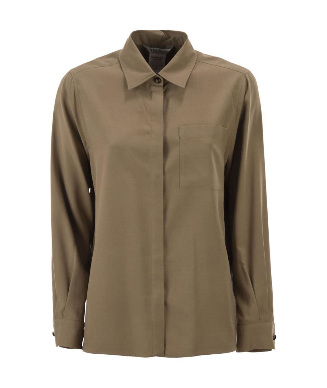 MAX MARA Шелковая рубашка, фото 1