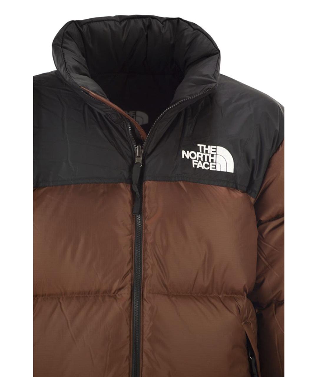 THE NORTH FACE Коричневая полиамидовая куртка, фото 4
