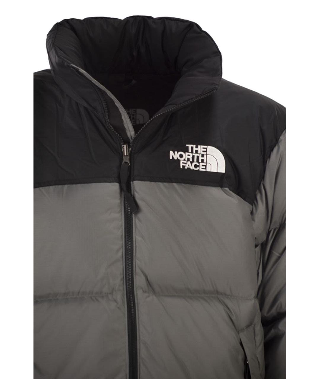 THE NORTH FACE Серая полиамидовая куртка, фото 4