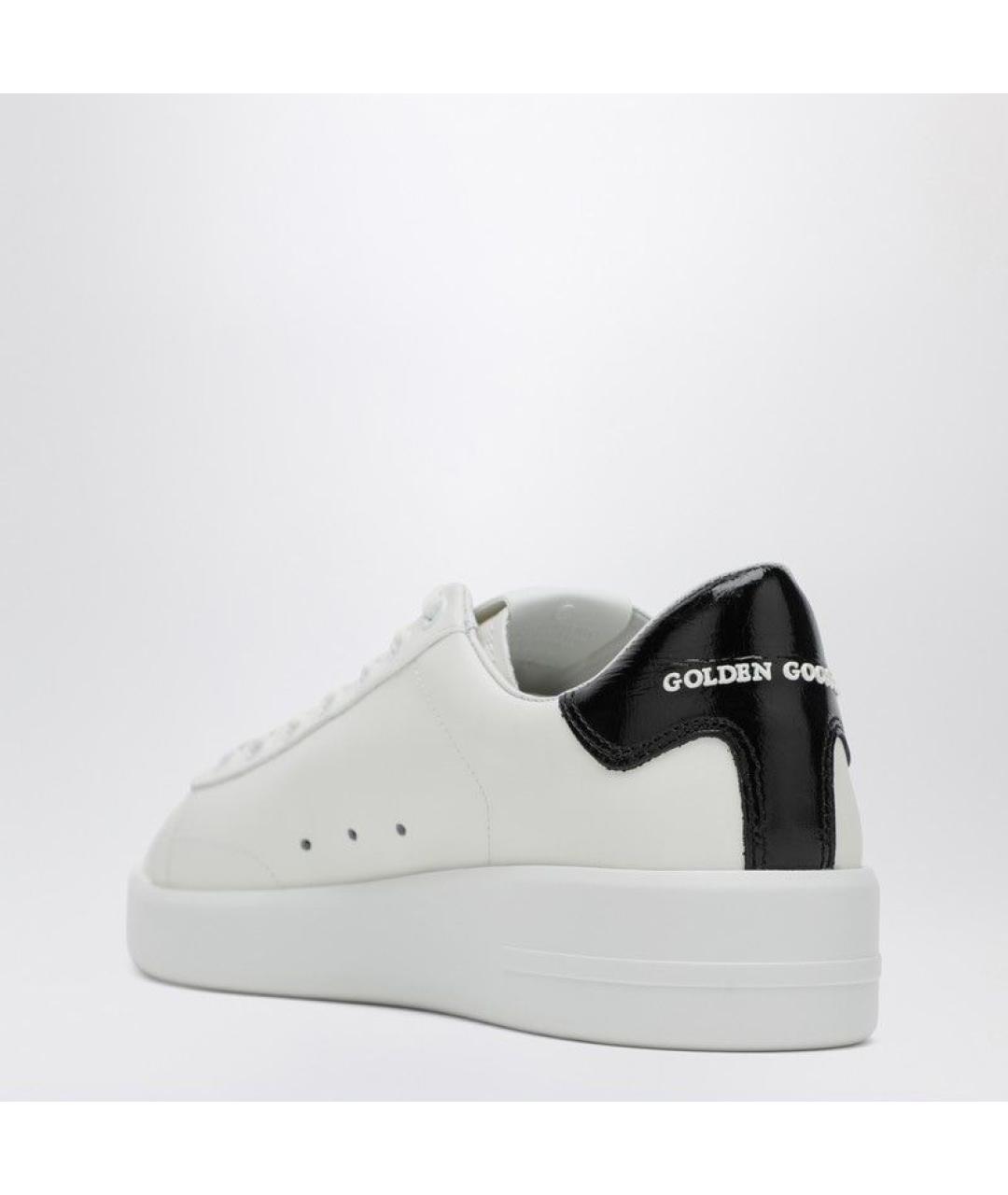 GOLDEN GOOSE DELUXE BRAND Белые кожаные кеды, фото 3