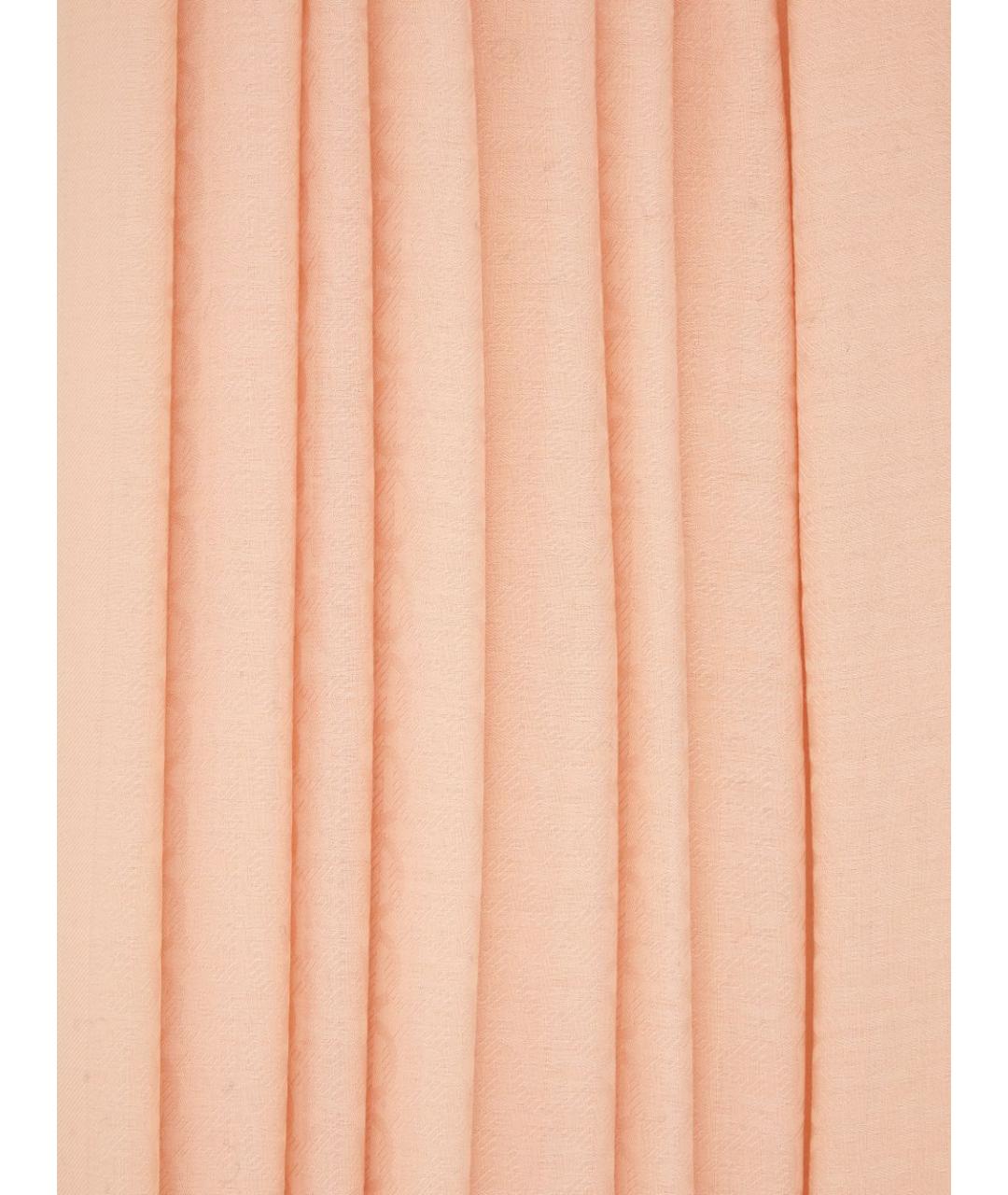 FERRAGAMO Розовый шелковый шарф, фото 2