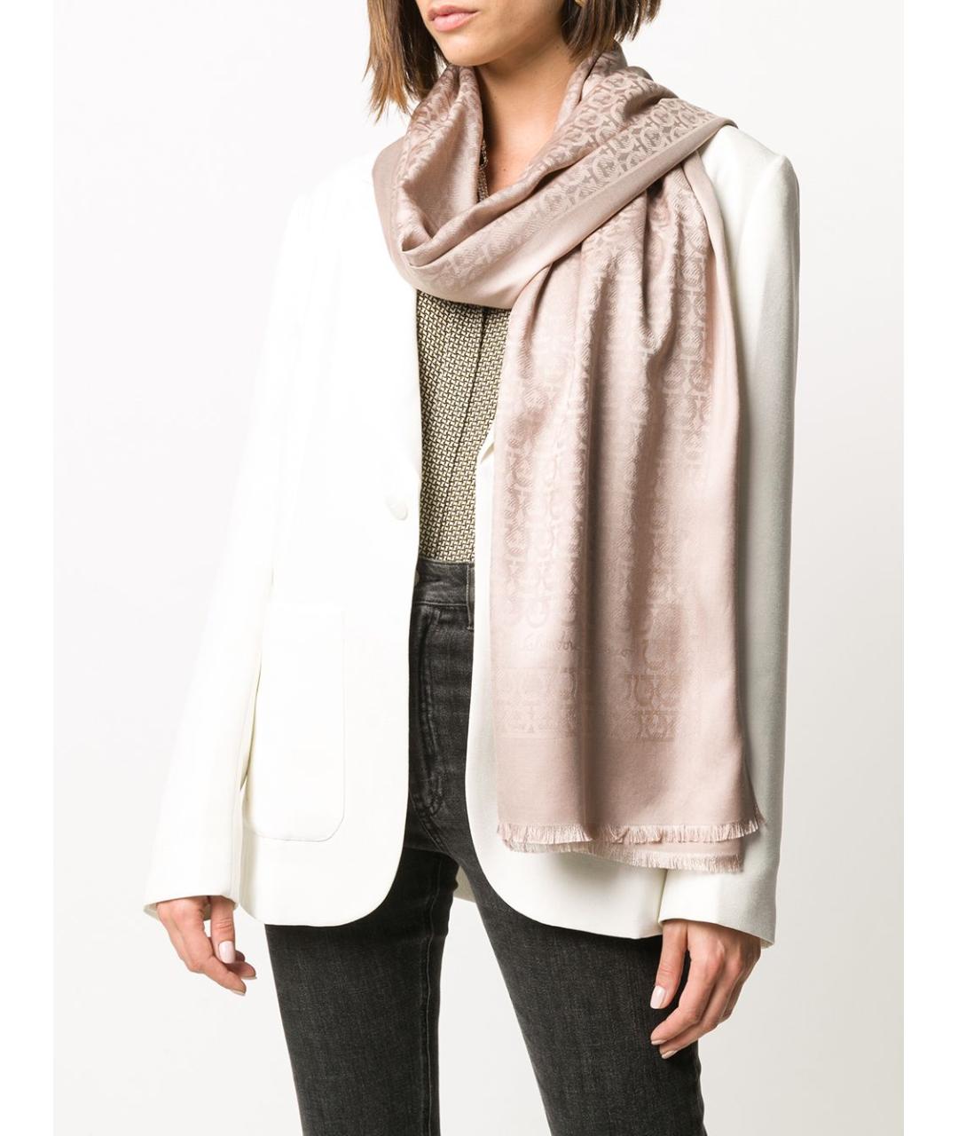 FERRAGAMO Шелковый шарф, фото 3