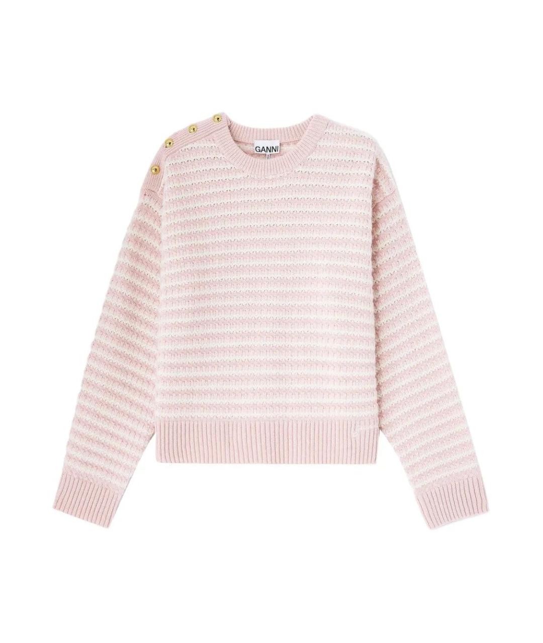 GANNI Шерстяной джемпер / свитер, фото 1