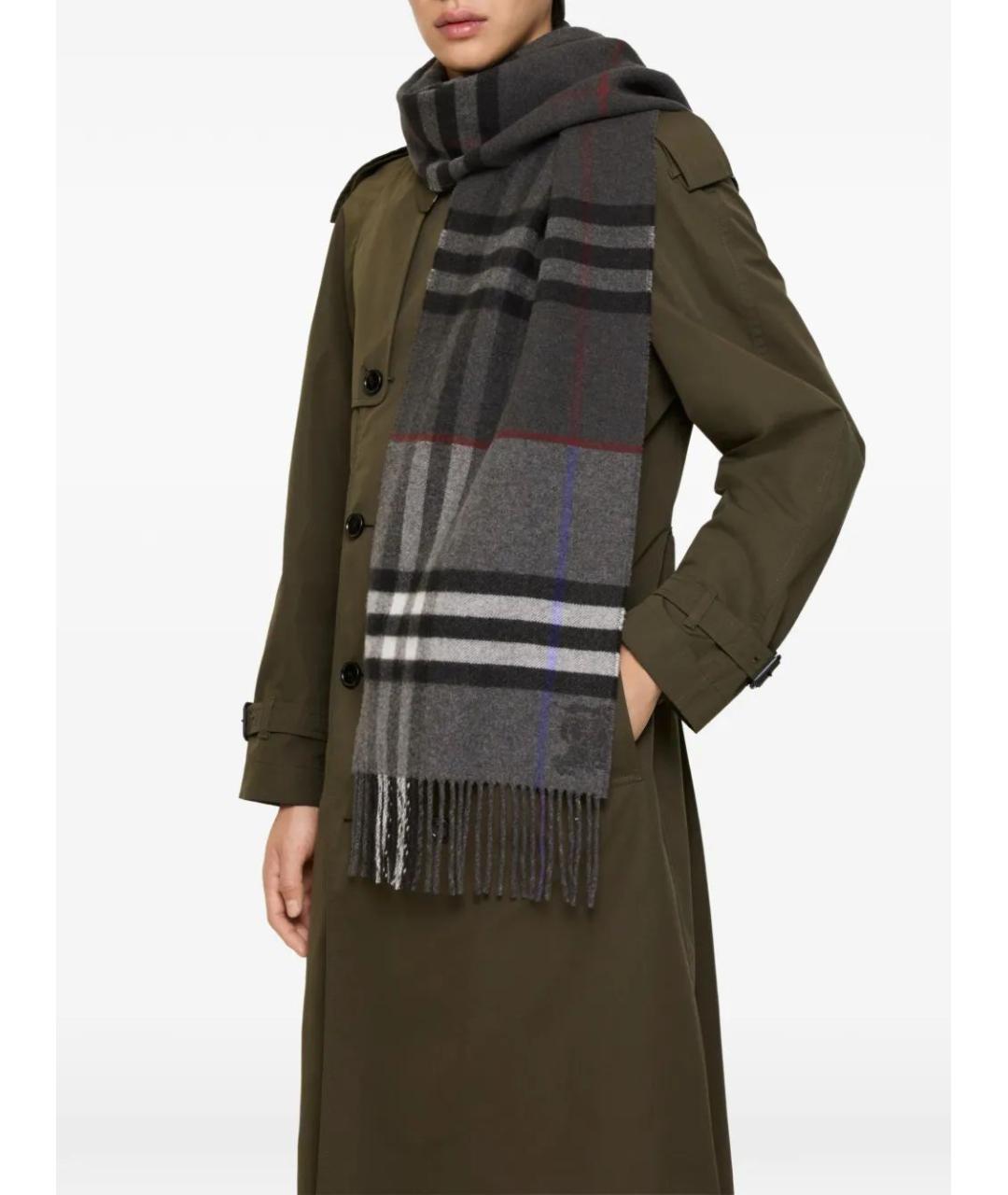 BURBERRY Кашемировый шарф, фото 2