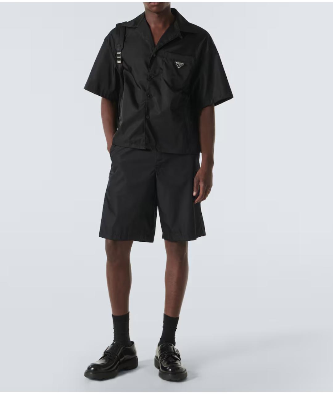 PRADA Черная кэжуал рубашка, фото 3