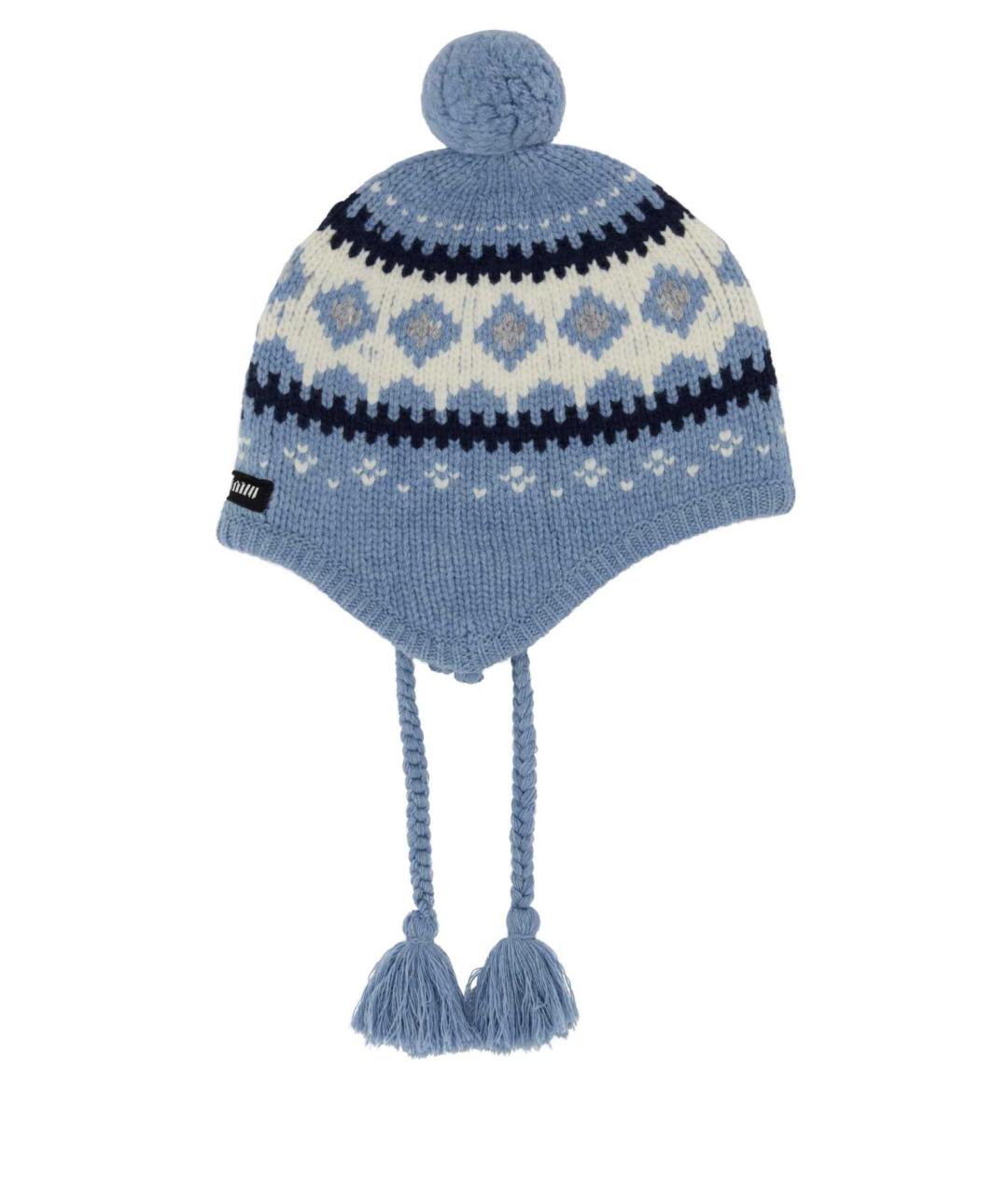 MIU MIU Мульти шерстяная шапка, фото 1