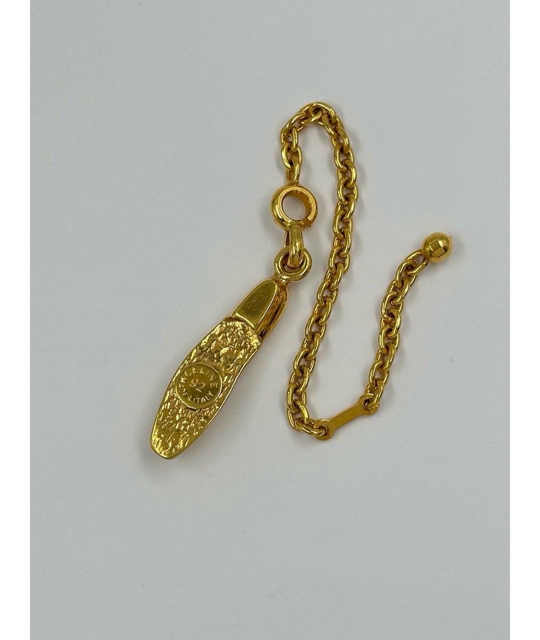 CELINE Золотой брелок, фото 3