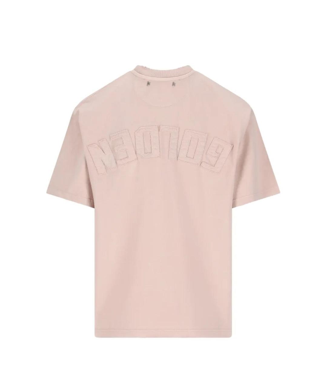 GOLDEN GOOSE DELUXE BRAND Хлопковая футболка, фото 2