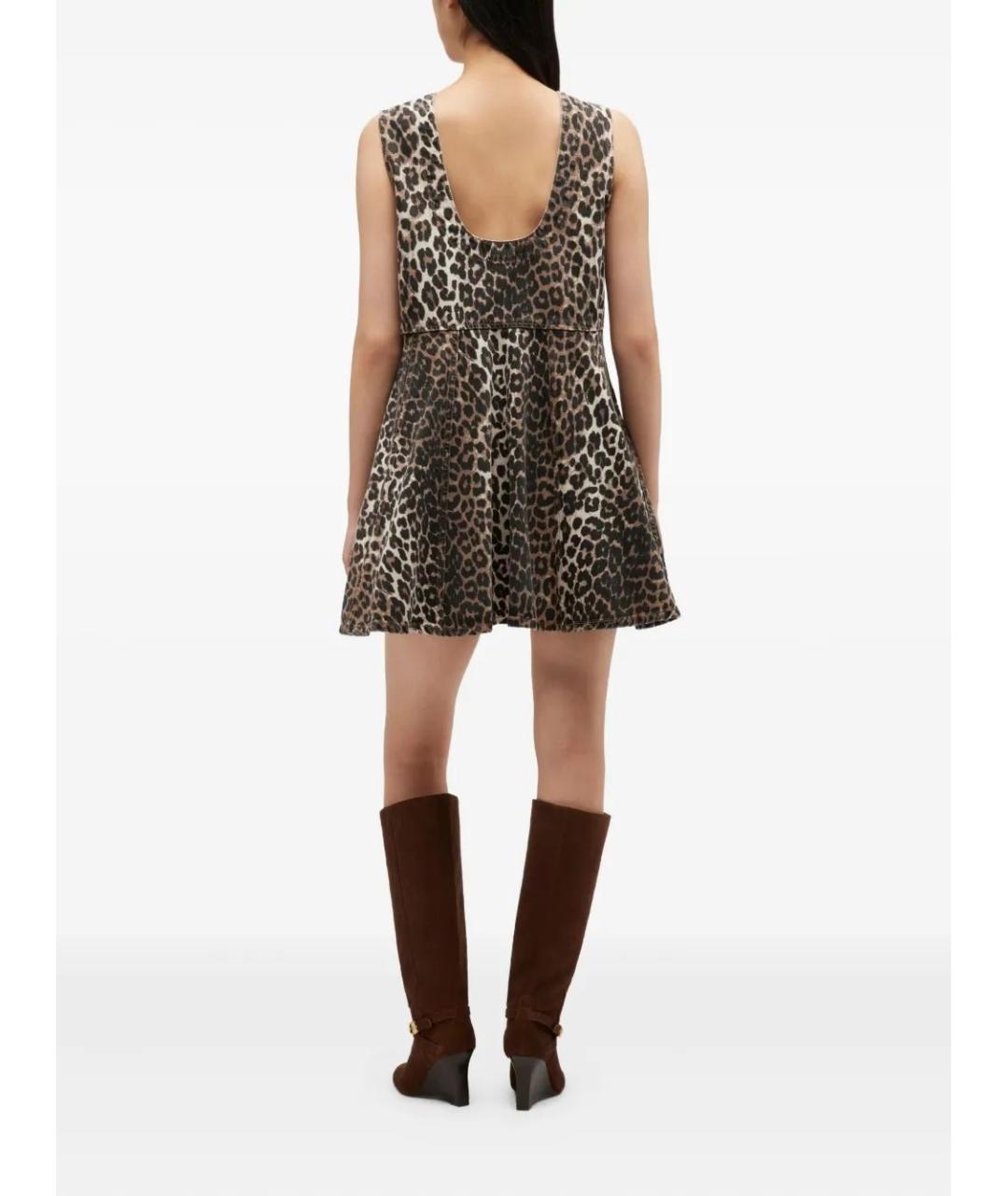 GANNI Хлопковое повседневное платье, фото 2