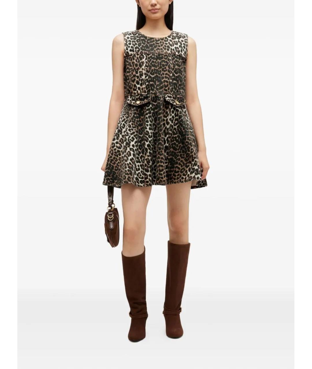 GANNI Хлопковое повседневное платье, фото 4