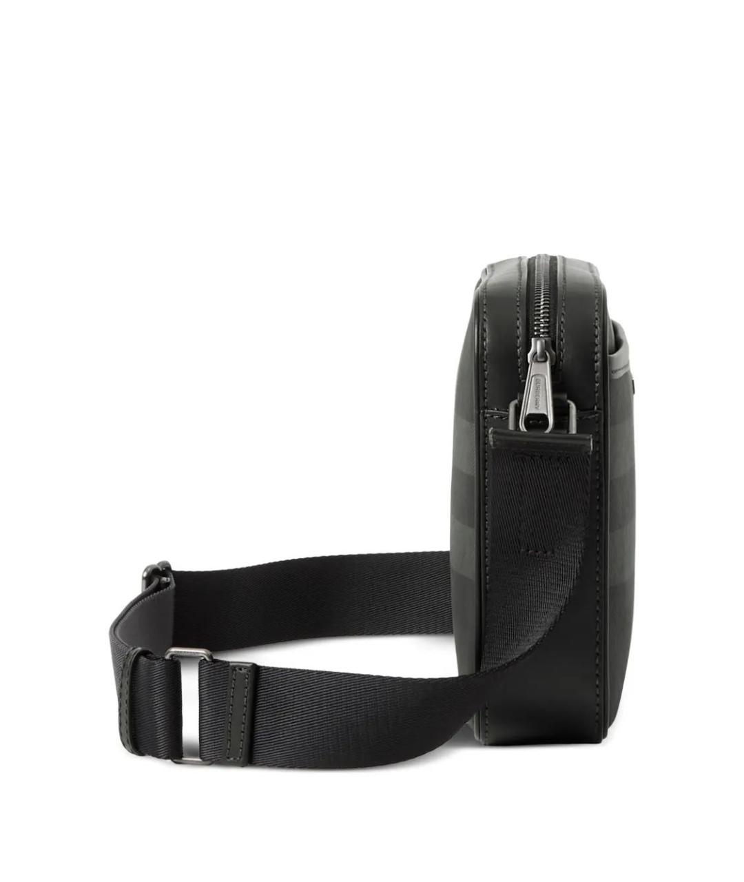 BURBERRY Черная сумка на плечо, фото 3