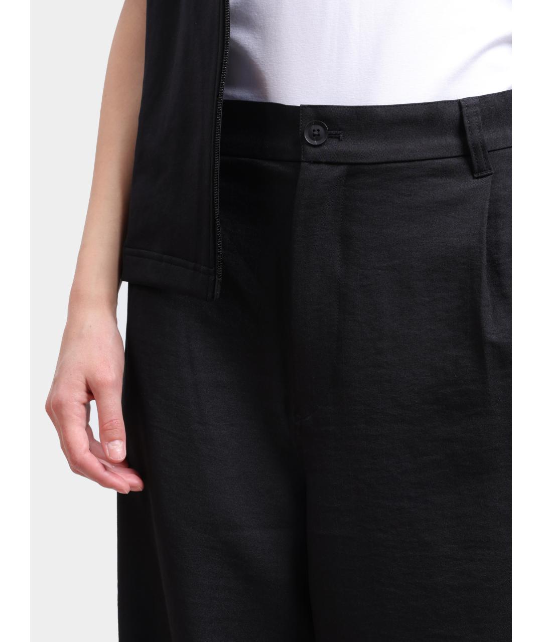 Y-3 Черные прямые брюки, фото 5