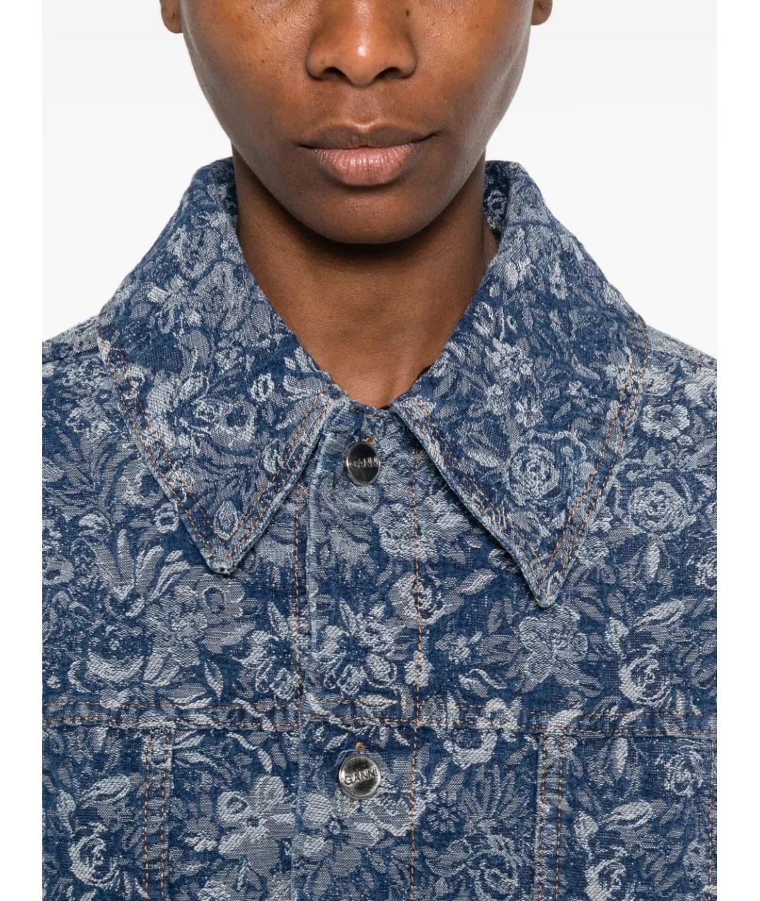 GANNI Хлопковая куртка, фото 4