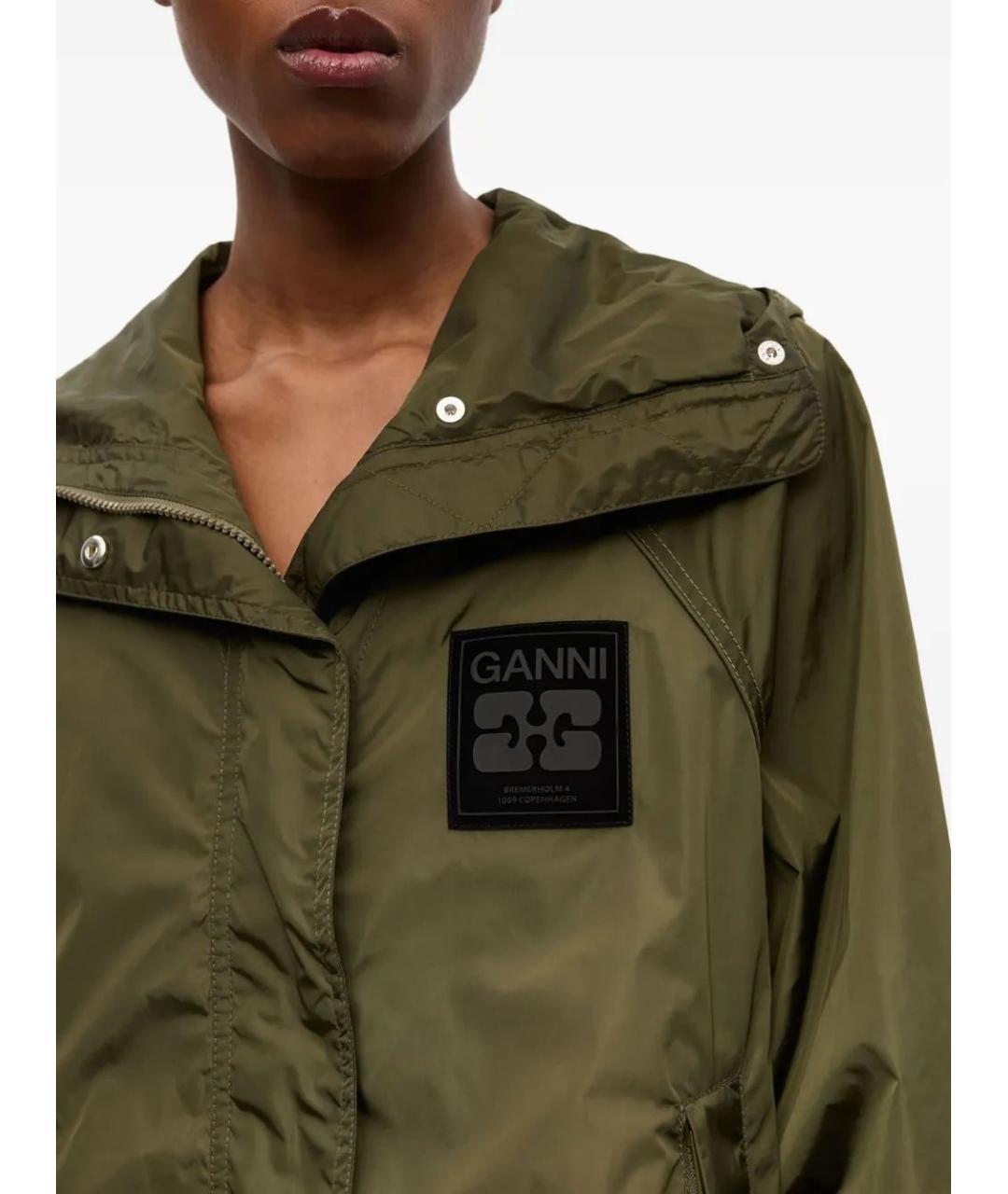 GANNI Полиамидовая парка, фото 5