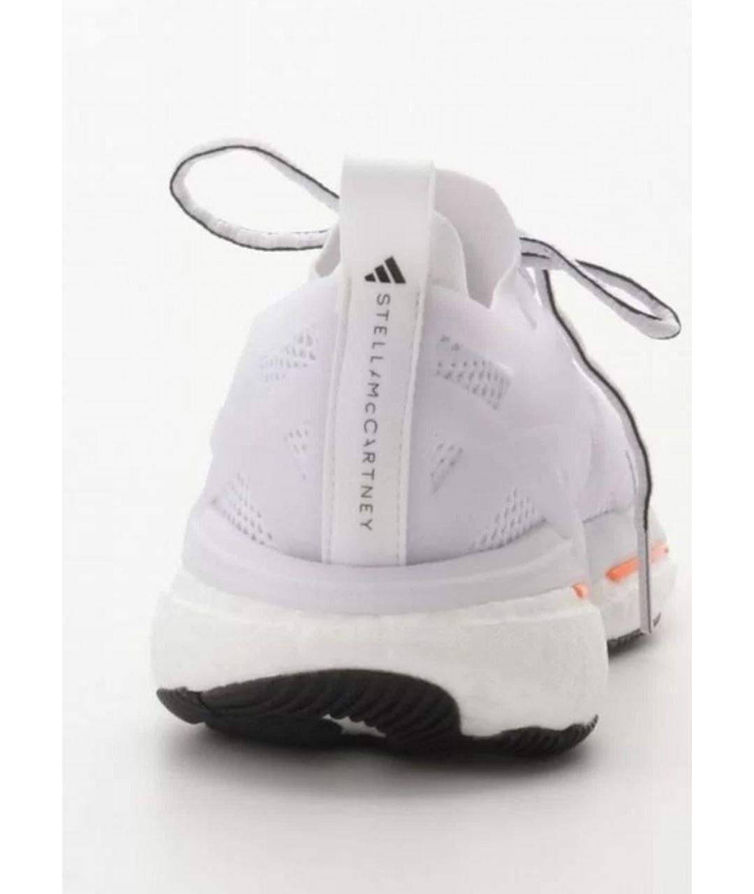 ADIDAS BY STELLA MCCARTNEY Белые текстильные кроссовки, фото 4