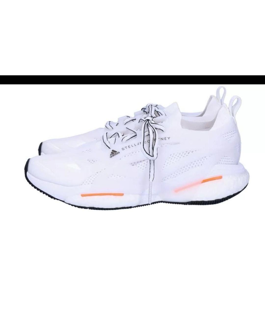 ADIDAS BY STELLA MCCARTNEY Белые текстильные кроссовки, фото 7