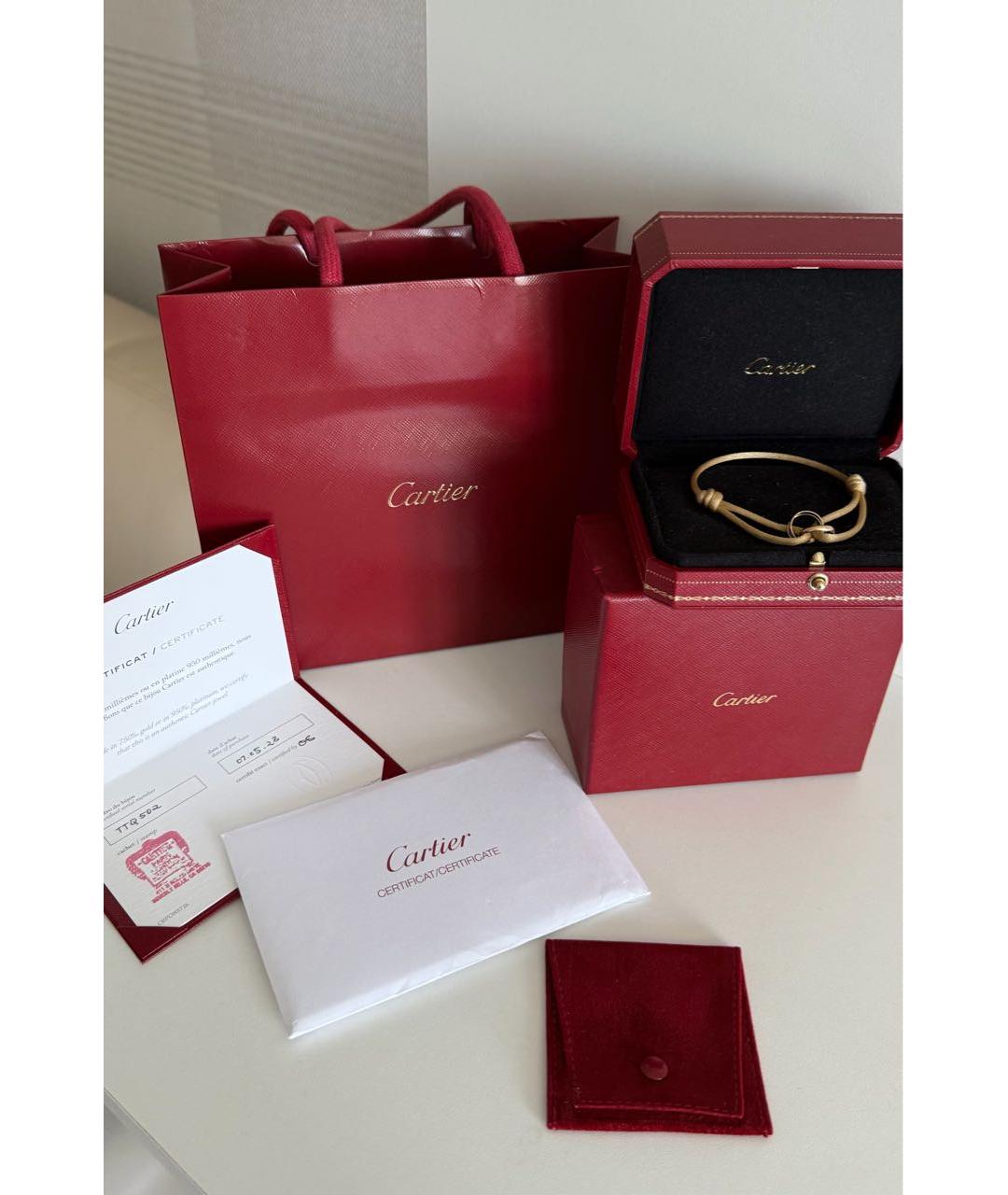 CARTIER Золотой браслет из желтого золота, фото 3