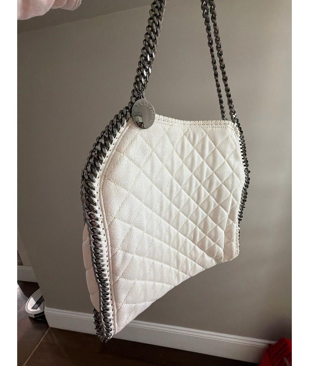 STELLA MCCARTNEY Белая сумка через плечо из искусственной кожи, фото 2