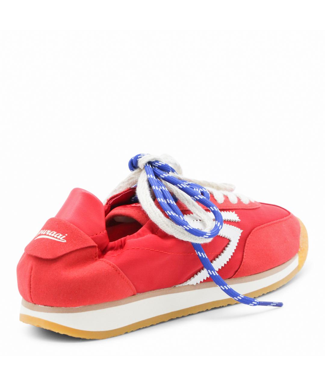 PURAAI Красные замшевые кроссовки, фото 3