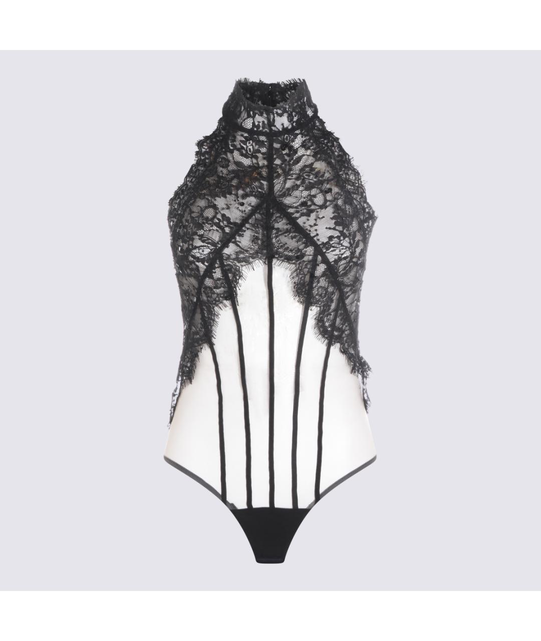 NISSA Черное кружевное боди, фото 5