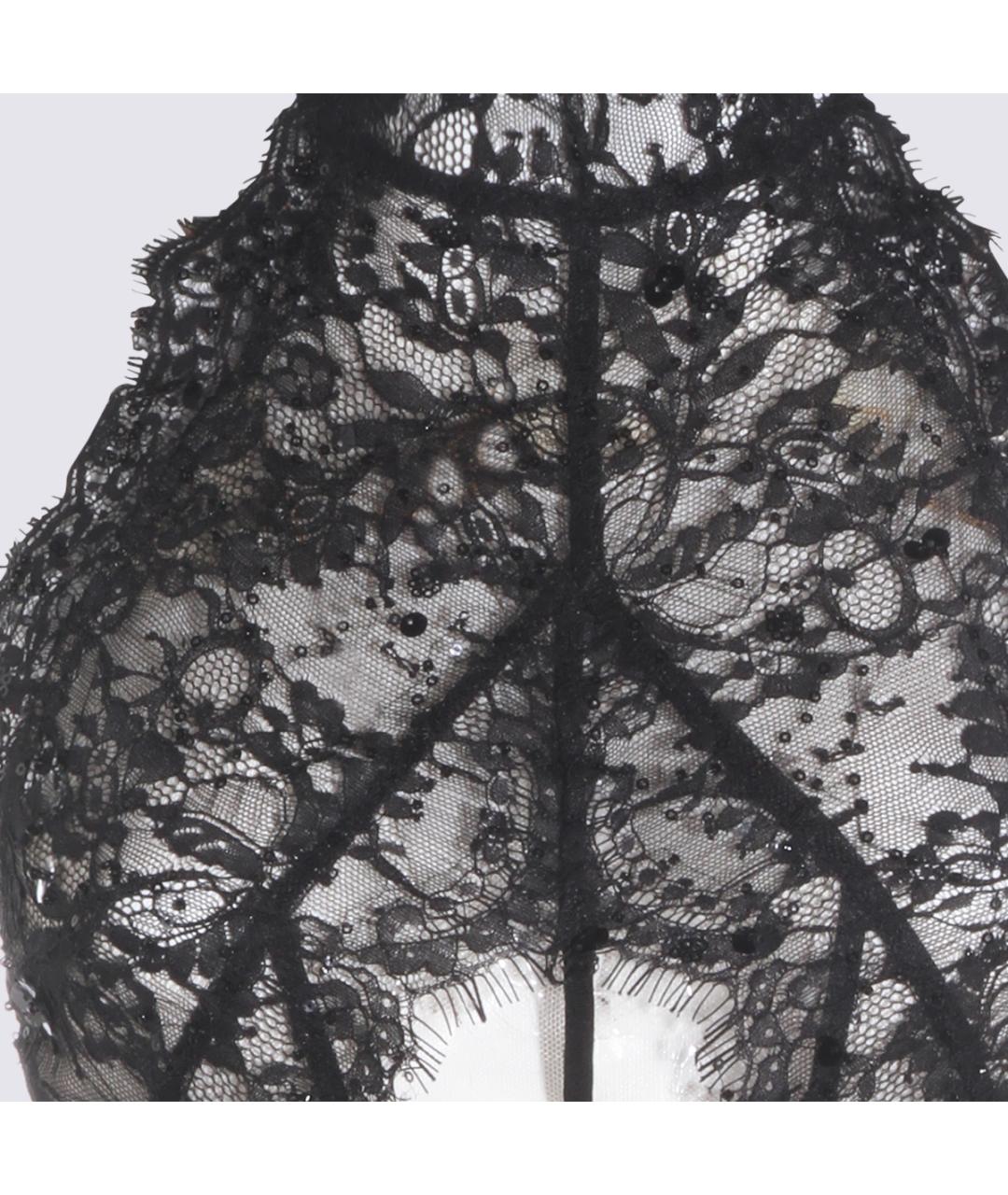 NISSA Черное кружевное боди, фото 3