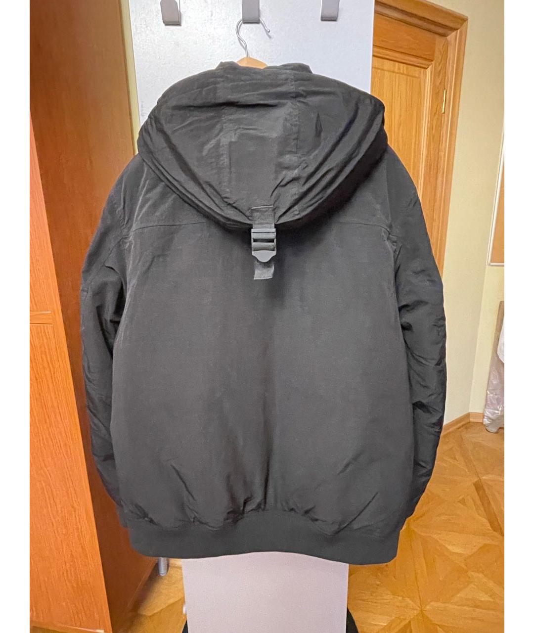 CALVIN KLEIN Черная полиэстеровая куртка, фото 2