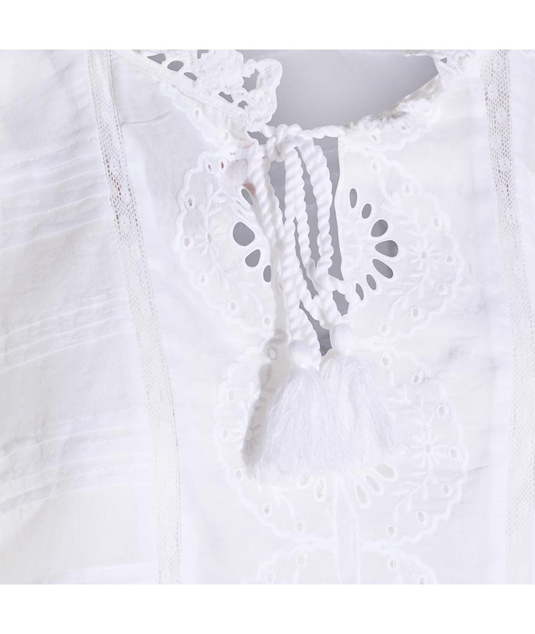 ISABEL MARANT ETOILE Белая хлопковая блузы, фото 3