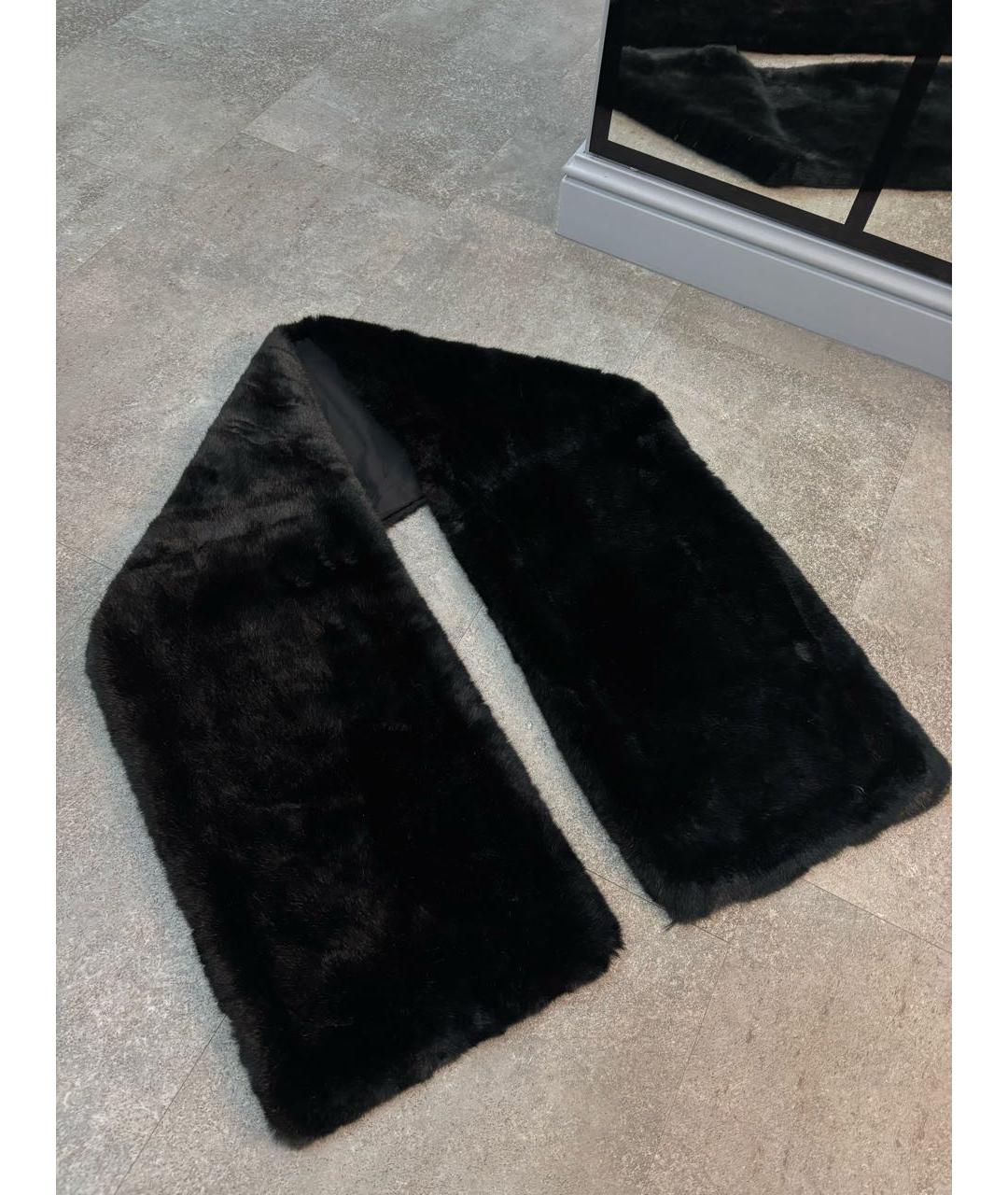 LIU JO Черный шарф, фото 5