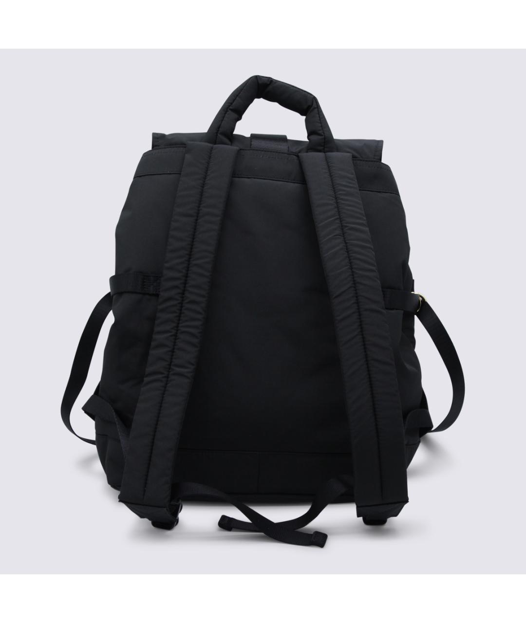 GANNI Черный синтетический рюкзак, фото 3