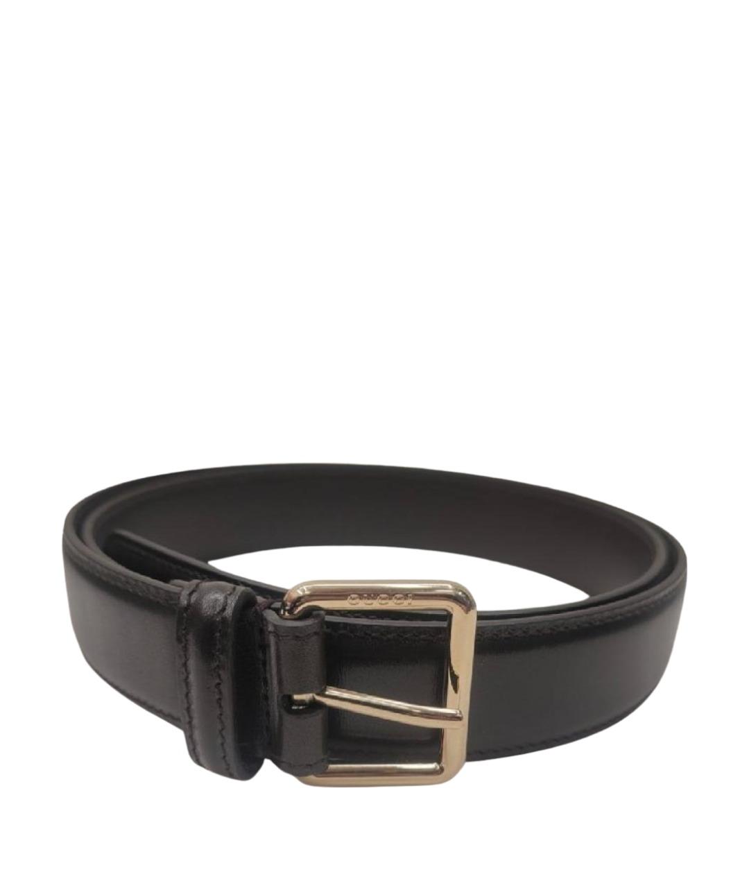 GUCCI Коричневый кожаный ремень, фото 1