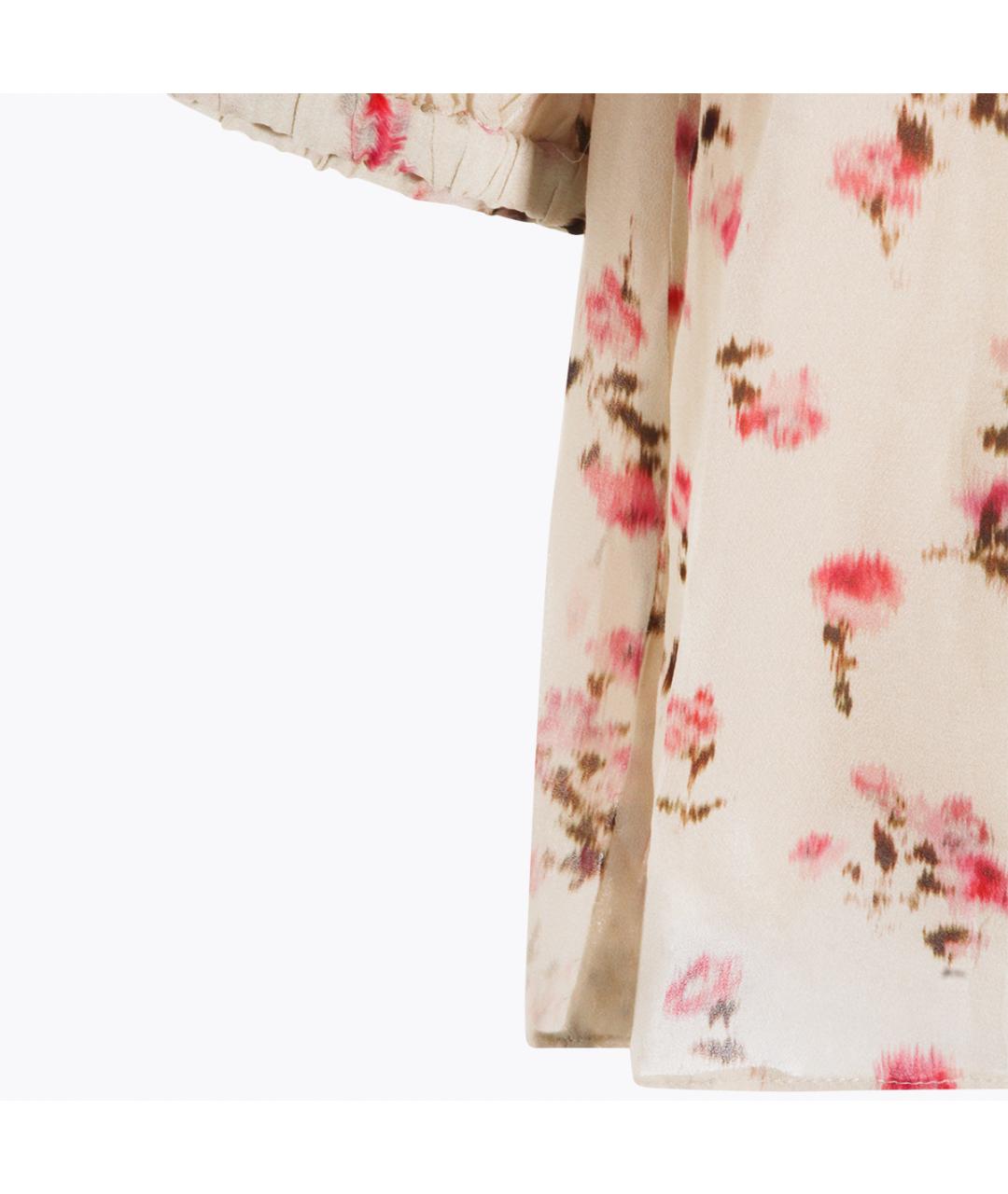 ISABEL MARANT ETOILE Бежевое вискозное коктейльное платье, фото 4